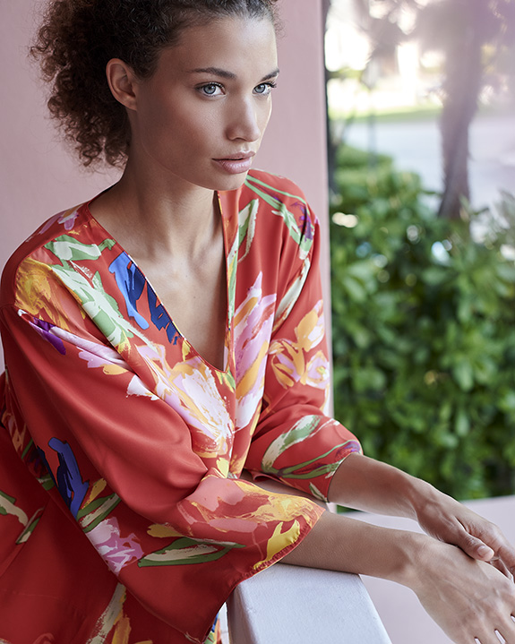 Natori Caftans as featured on Lingerie Briefs