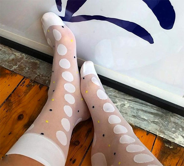 Swedish Stockings sustainable tights & socks as featured on Lingerie Briefs
