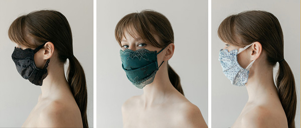 Chanty’s Lace Face Masks - featured on Lingerie Briefs