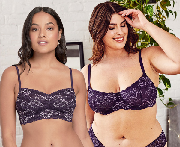 Deep Purple Velvet Tones Introduced at Montelle Intimates