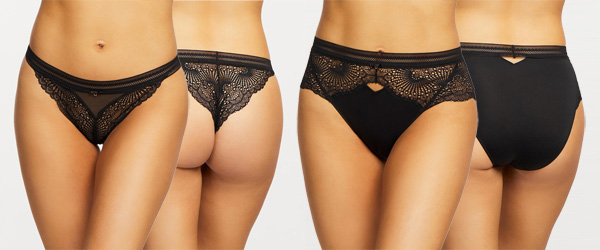 Femme Fatale panties from Montelle Intimates featured on Lingerie Briefs