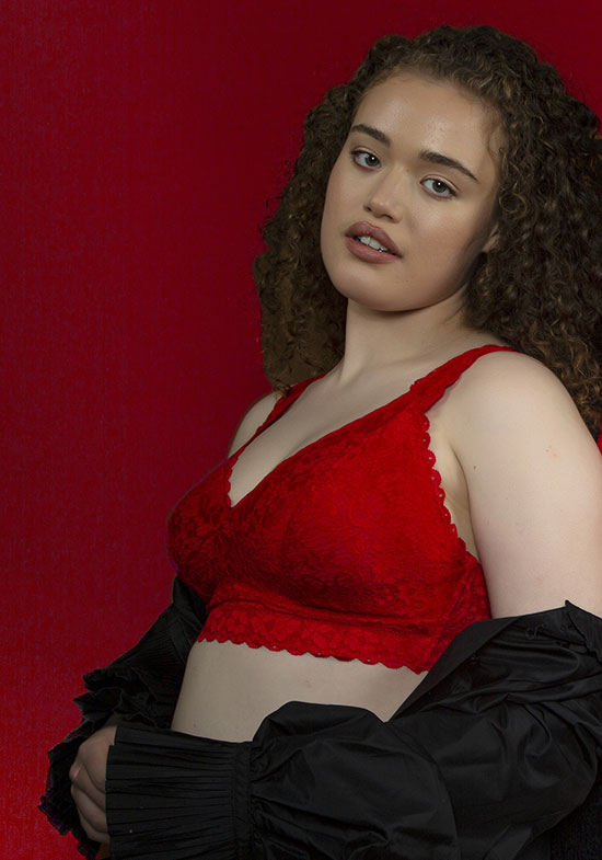 Parfait Adriana bralette bra in red as featured on Lingerie Briefs
