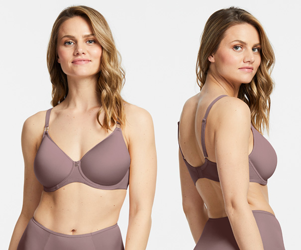 Montelle's Spacer Bra - in almond spice for spring 2021 - featured on Lingerie Briefs