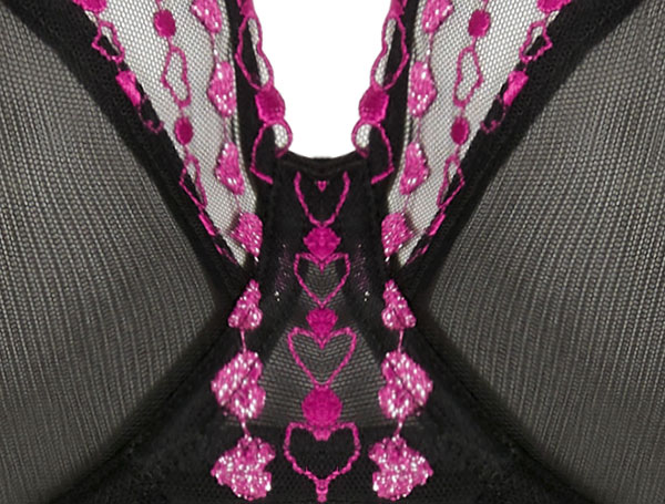 Elomi Matilda Kiss plus size bra as featured for Valentine's Day on Lingerie Briefs