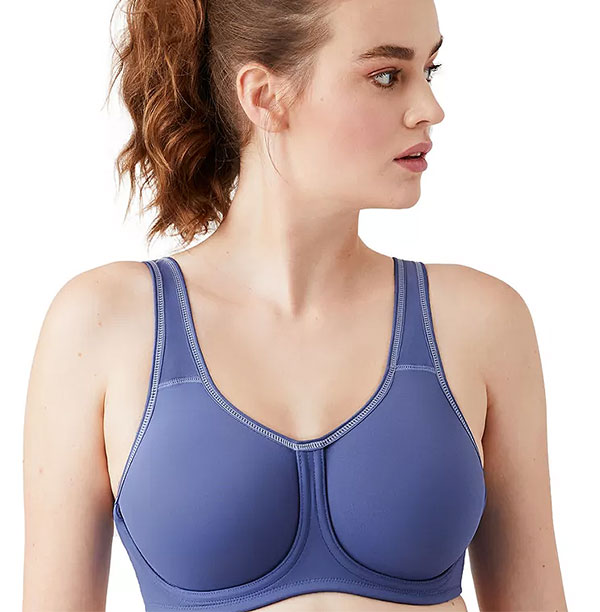 Wacoal five star underwire sports bra as featured on Lingerie Briefs