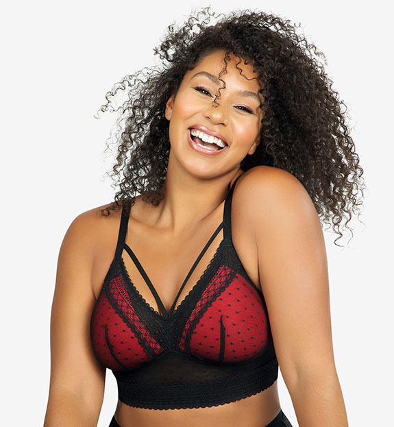 Parfait Lingerie Mia Dot bralette as featured on Lingerie Briefs