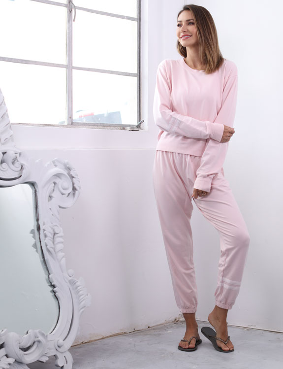 P.J. Harlow Supima Cotton and Micro modal French Terry Cozy Sweats as featured on Lingerie Briefs