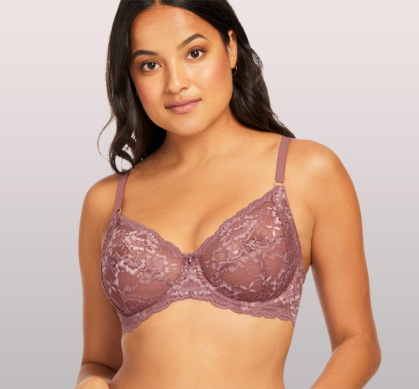 Montelle's NEW MUSE bra in Mauve Mist SS21 - featured on Lingerie Briefs