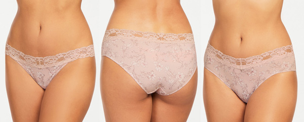 Montelle Intimates previews Gardenia print on panties - featured on Lingerie Briefs