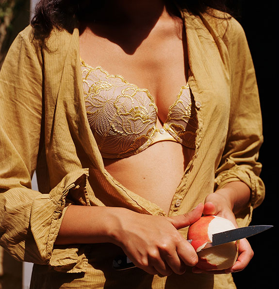 Maison Lejaby Flora underwire bra as featured on Lingerie Briefs