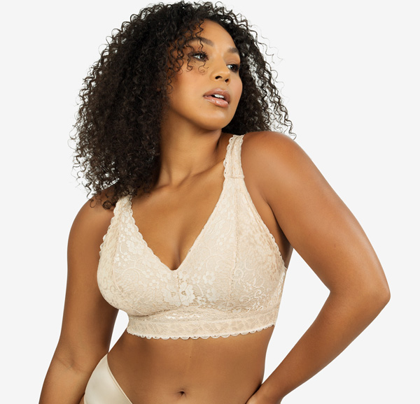 Parfait's Adriana bralette is a great lacy option for full-busted gals - featured on Lingerie Briefs