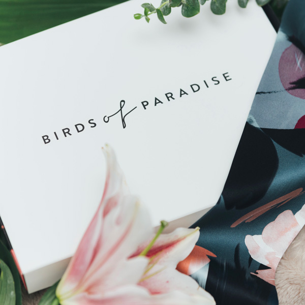 Birds of Paradise silk robes as featured on Lingerie Briefs