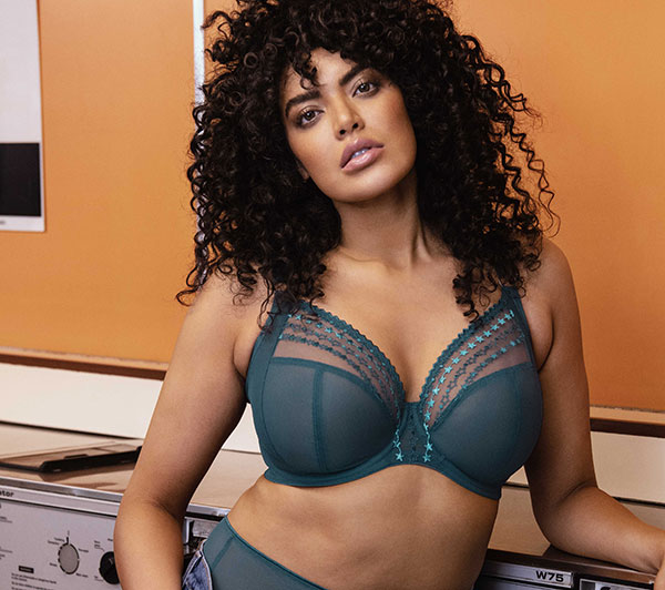 Elomi Matilda bra and panty in Blue Star as featured on Lingerie Briefs