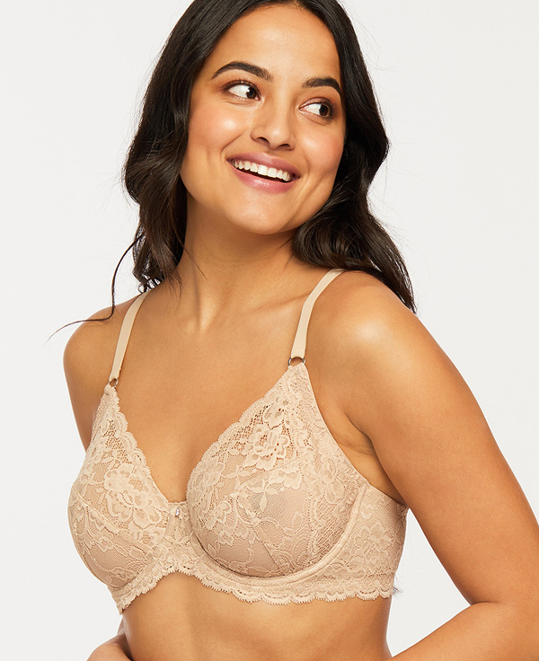 Flawless Fitting, Full Cup MUSE Lace Bra ~ Montelle Intimates