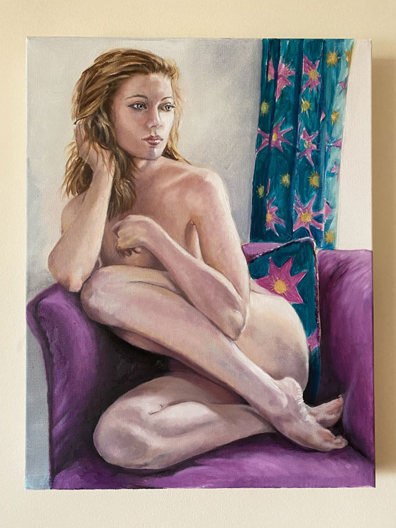 Jane Woolrich Paintings as featured on Lingerie Briefs