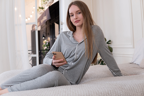 Aspen Dream Co Soft cozy Pajamas as featured on Lingerie Briefs