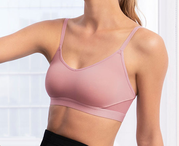 B.Tempt'd Sport Crop Pink