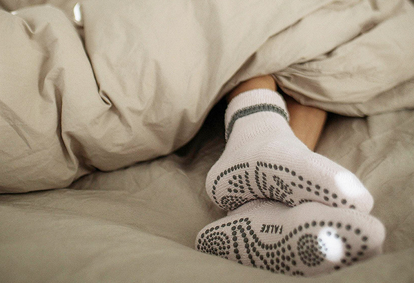 Falke Cuddle Pad Slipper Socks with Merino Wool and silicone grips as featured on Lingerie Briefs