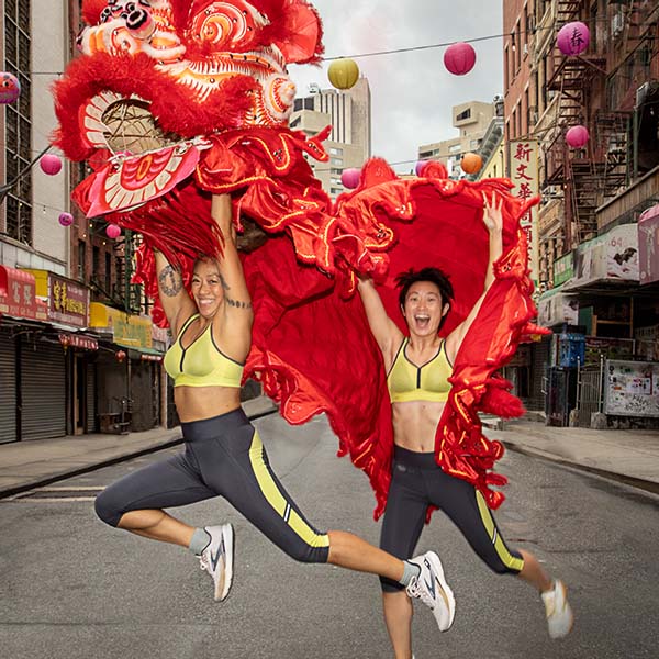 Running the Boston Marathon in Support of the Asian Community as featured on Lingerie Briefs