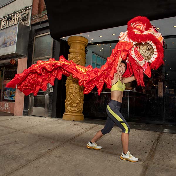 Running the Boston Marathon in Support of the Asian Community as featured on Lingerie Briefs