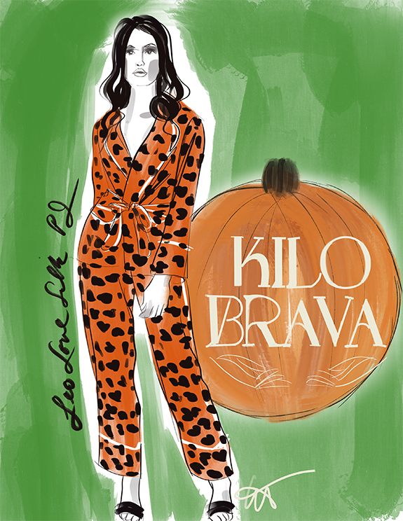 Kilo Brava Fall 21 illustrated for Lingerie Briefs