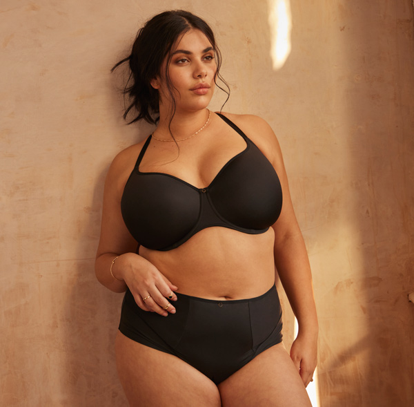 Panache Katherine Nursing Bra, Black at John Lewis & Partners