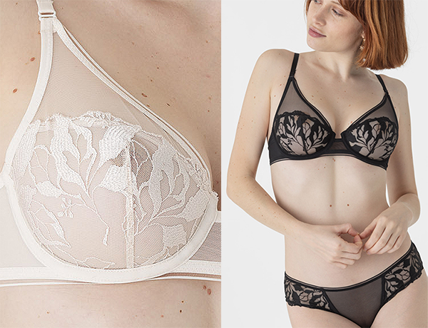 Maison Lejaby underwire bra from the Sin collection as featured on Lingerie Briefs