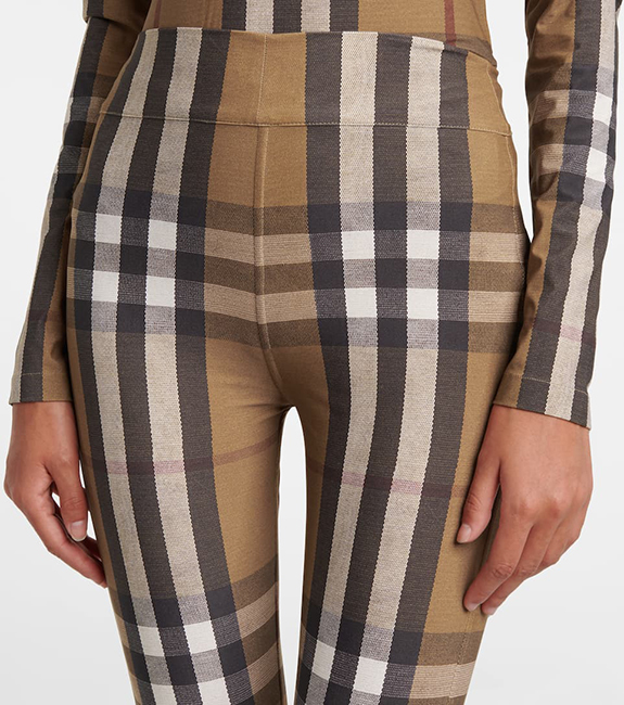 Burberry Vintage Check Leggings as featured on Lingerie Briefs