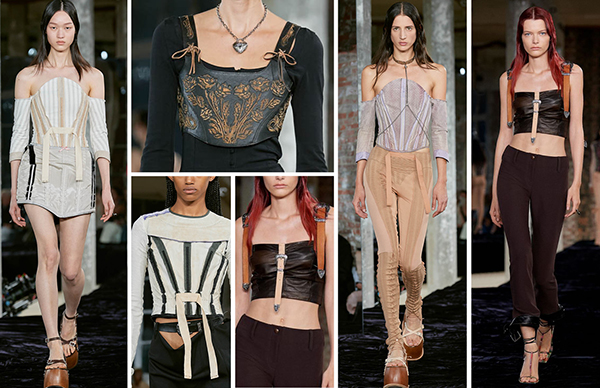 Spring 22 Acne Studios Fashion Trends as defined by Mint Moda and featured on Lingerie Briefs