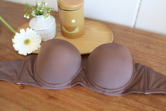 Sascha Smooth Bra, Petite, Strapless, Push-up, Demi-cup, AA-D Cups