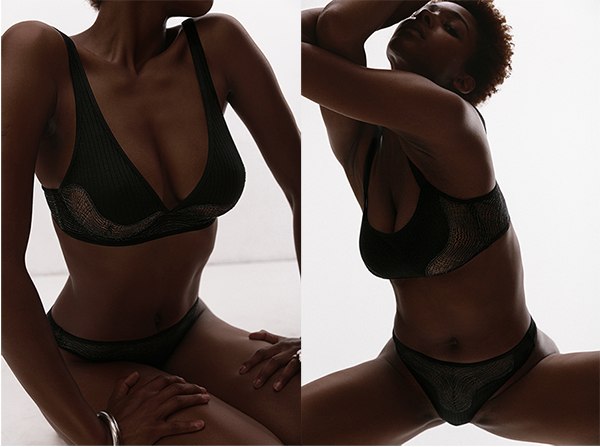 Opaak's Ease Collection as featured on Lingerie Briefs