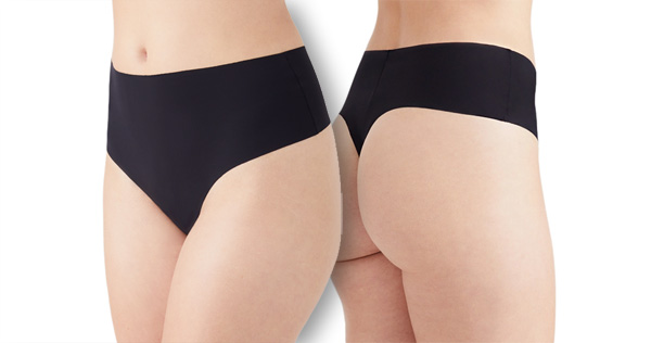 b.tempt'd b.bare Hi-Waist Thong featured on Lingerie Briefs