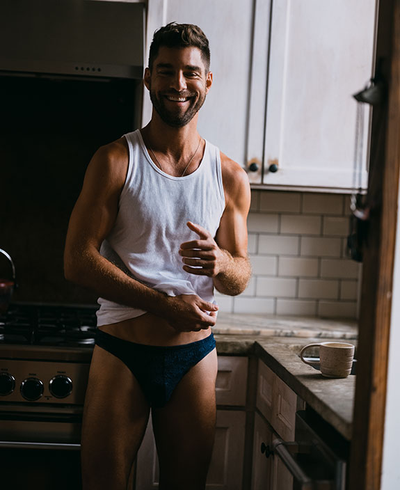 Never Say Never ~ Cosabella launches The Male Body Form Collection -  Lingerie Briefs ~ by Ellen Lewis