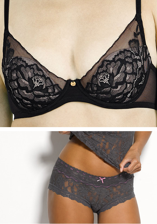 Favorite bras and panties as featured on Lingerie Briefs