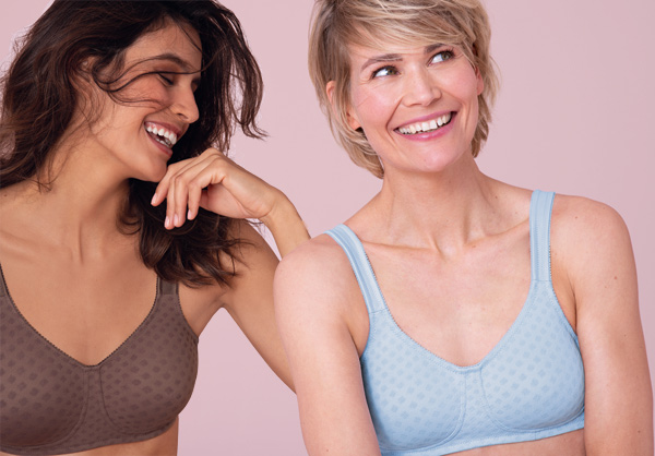 Anita Care Lisa Soft Cup Wire Free Mastectomy Bra - Soft Rose