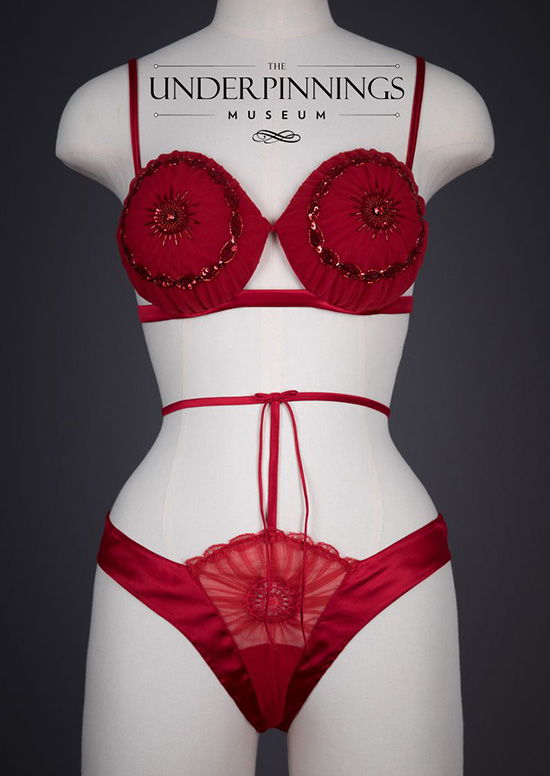 La Perla Black Label at The Underpinnings Museum as featured on Lingerie Briefs