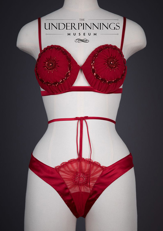 Incendiary: A History of Red Lingerie - Lingerie Briefs ~ by Ellen Lewis