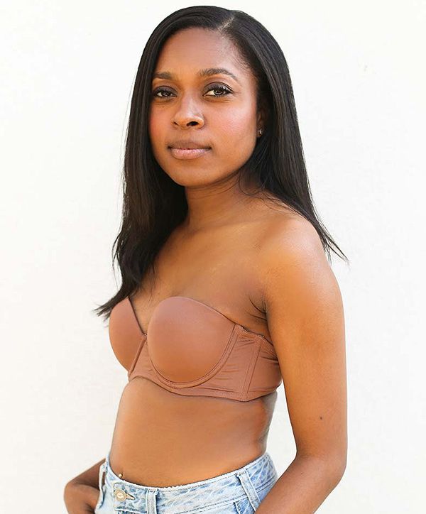 New nutmeg color on The Little Bra Company's SASHA Bra featured on Lingerie Briefs