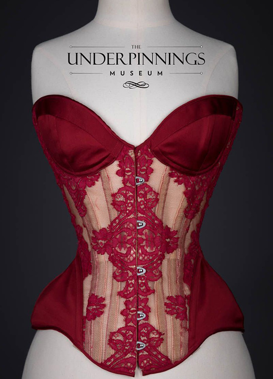 Sian Hoffman corset Underpinnings Museum as featured on Lingerie Briefs