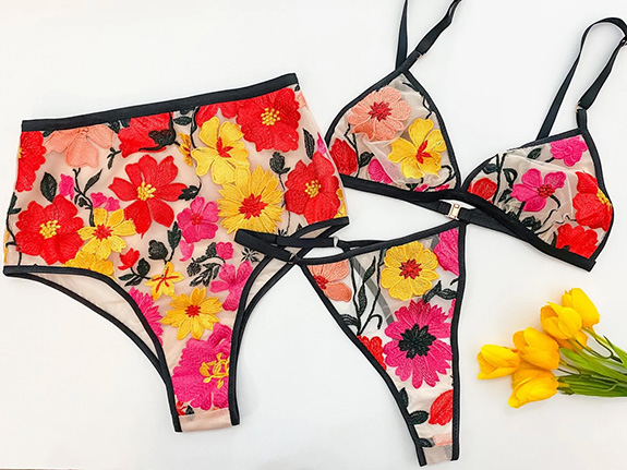 Jordan de Ruiter Bridgerton inspired lingerie as featured on Lingerie Briefs