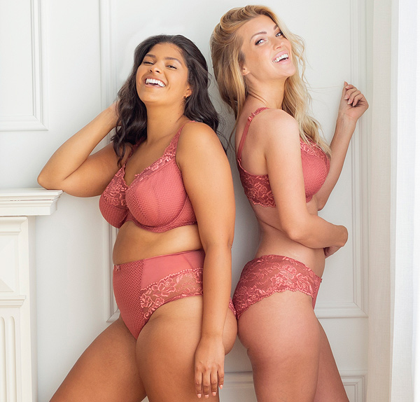Fit Fully Yours SERENA in Canyon Rose featured on Lingerie Briefs