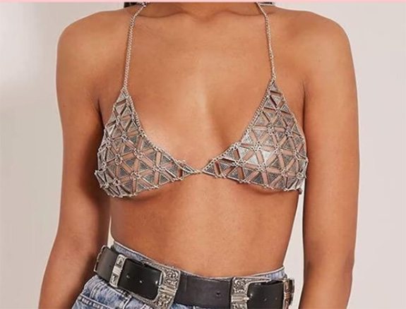 Etsy body chains as featured on Lingerie Briefs