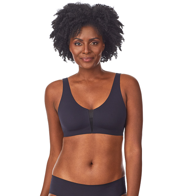 Le Mystere's new Smooth Shape Minimizer in black featured on Lingerie Briefs