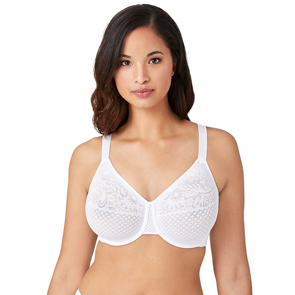 Wacoal Softly Styled Underwire Bra in at Branco