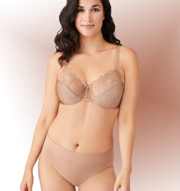 Wacoal Introduces Its Prettiest Minimizer Bra Yet: Slim Silhouette -  Lingerie Briefs ~ by Ellen Lewis