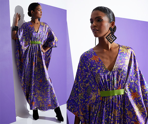 Natori caftans as featured on Lingerie Briefs