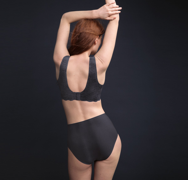 New Essentials Bralette and High Waist Brief from Anita featured on Lingerie Briefs