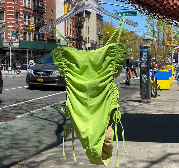 Nu Swim from Azaleas in NYC as featured on Lingerie Briefs