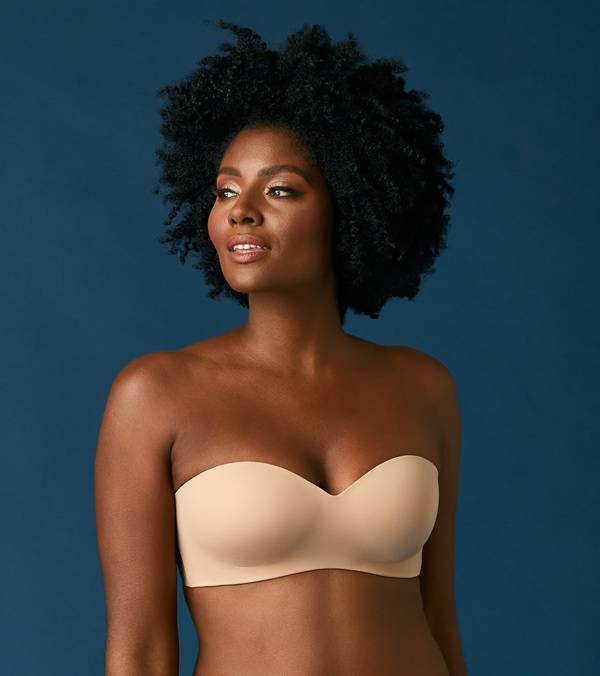 Le Mystere's new Smooth Shape Wireless Strapless featured on Lingerie Briefs