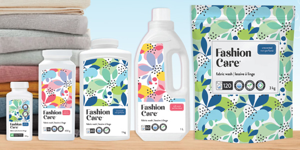 Fashion Care lingerie and clothing gentle wash detergents featured on Lingerie Briefs